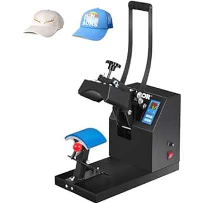 Hat Press 6x3.5 Inch Baseball Cap Heat Press Machine image 3