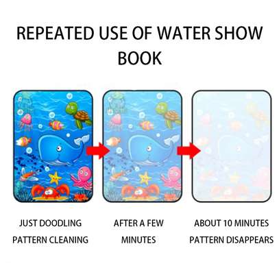 Magical Water Drawing Book With 1Pc Free Water Pen image 5