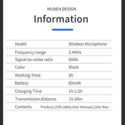 K9 TYPE C WIRELESS MICROPHONE image 5