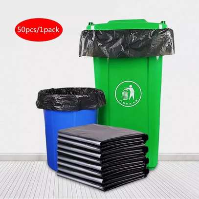 Large Size 50pcs Disposable Garbage/Trash bags image 3