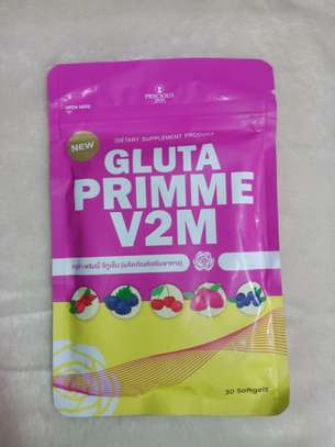 Gluta V2M Glutathione Lightening Soft Gels image 1
