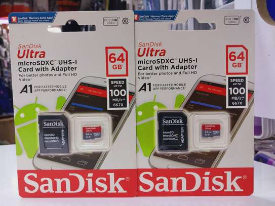 SanDisk Ultra 64GB microSDXC UHS-I Class 10 Memory Card image 2