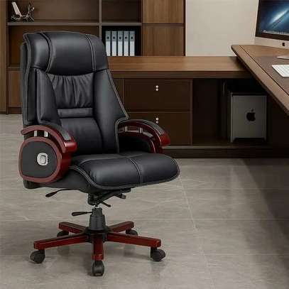 Office Chair: Executive Directors Leather Profession Chair image 1
