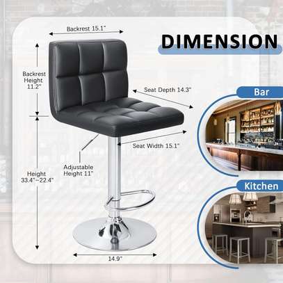 Barstool; Adjustable swivel barstools in Ogembo image 2