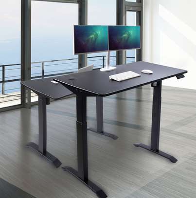 Office Desk; Posh Ergonomic Electric Standing Desk image 2