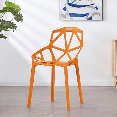 Outdoor Furniture; Plastic Dining Outdoor Chair in Keroka image 3