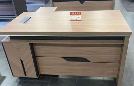 Office Desks: 1600mm Executive Desk With Returns image 3