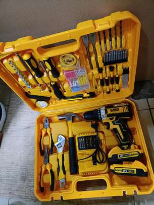 Dewalt Cordless drill with accessories image 3