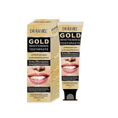 Dr. Rashel Gold Whitening Toothpaste Coffee Tea Cigarette Stains image 1