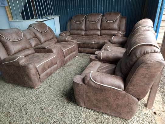 Semi Recliner Sofa image 1