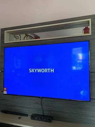 Skyworth 65 Smart QLED Google Tv 4k UHD image 1