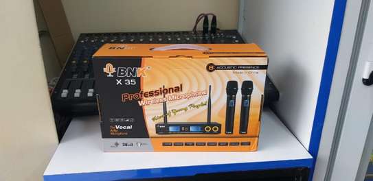 BNK X35 UHF 2 Wireless Microphone image 2