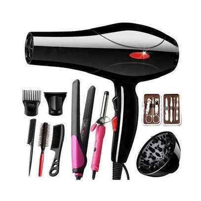 Deliya Hair Dryer Blow Dryer Hair Tools WITH 12PCS Gifts image 2