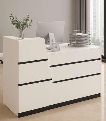 Office Desk: 180CM Professional Reception Desk image 1