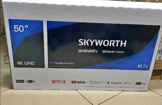 50 Skyworth UHD 4K Television +Free TV Guard image 1