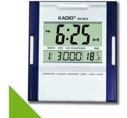 Wall And Desk Kadio Digital Alarm Clock image 1