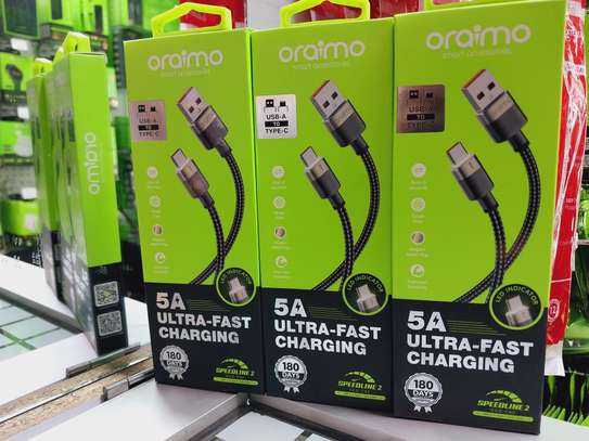 Oraimo SpeedLine 2 5A Ultra-Fast Charging USB TO Type-C image 3
