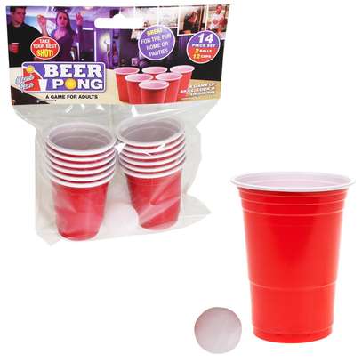 Party Fun Mini Beer Pong Adult Drinking Game image 1