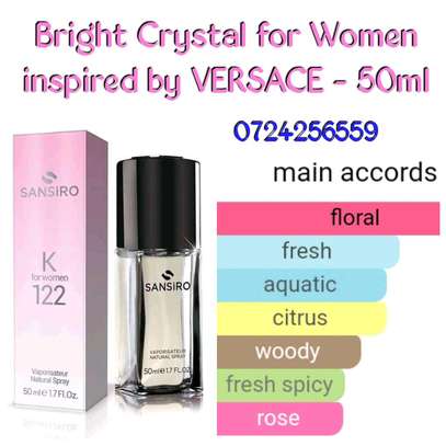 K122 - Sansiro Bright Crystal Perfume for Women 50ml image 1