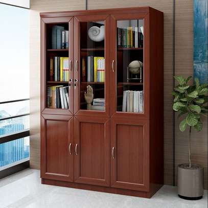 3 Door Wooden and Lockable Office Cabinet image 6