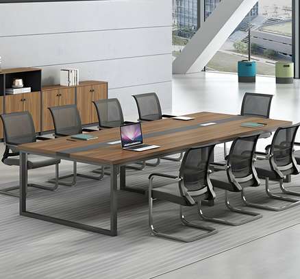 Executive Conference Room Table and Chair Set image 2