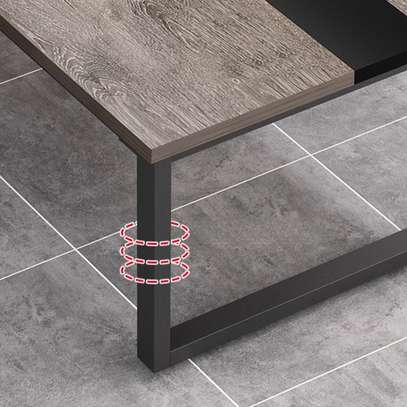 Art Deco Rectangular Wood Boardroom Table image 2