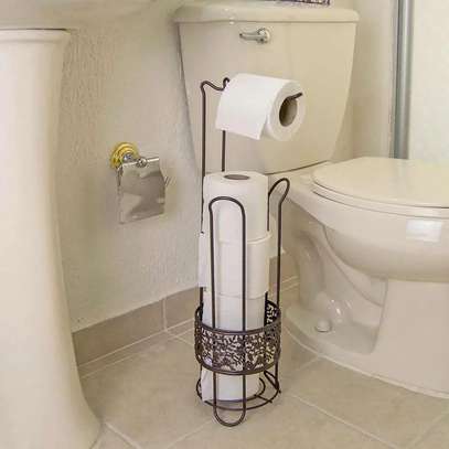 Toilet Paper Roll Stand with Holder image 3