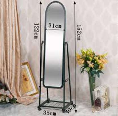 Black Metal Framed Home Dressing Mirror image 9
