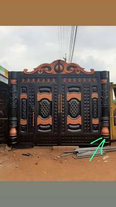 Elegant steel plus metal gates with executive finish image 2