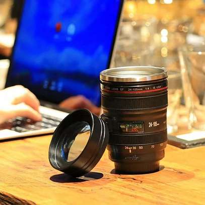 Camera Lens Coffee Mug With Retractable image 3