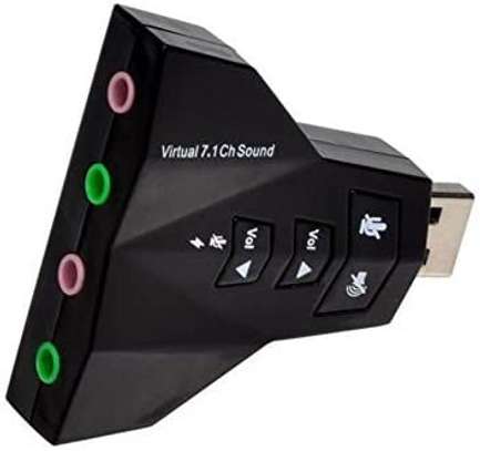 Digital Dual Virtual 7.1 Channel USB 2.0 Audio Adapter image 1