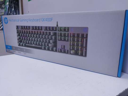 HP GK400F Gaming RGB Mechanical Keyboard Blue switch image 3