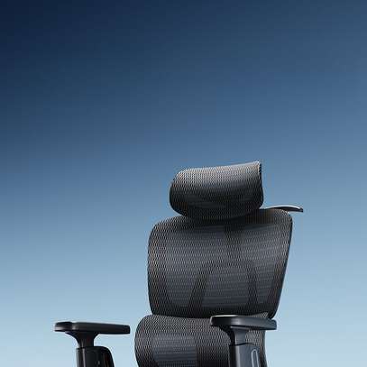 Office Chair : Orthopedic Black Office Adjustable Chair image 5