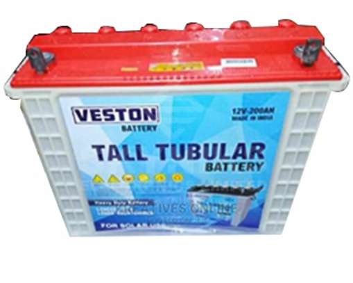 Solar Battery Veston Tubular 12V 200AH image 1
