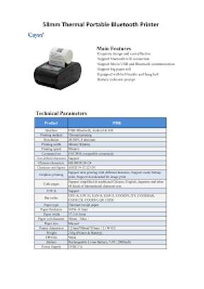 58mm Bluetooth Portable Printer image 2