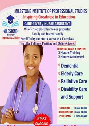 Caregiver training Nairobi, Mombasa, Eld, Nakuru & Thika image 1