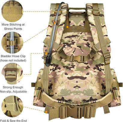Tactical Backpack Military Army Rucksack 60L image 7