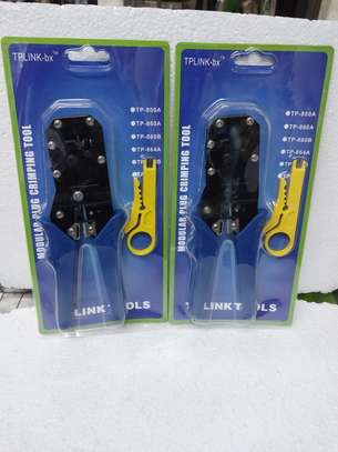 Tp-Link RJ45-RJ11 Crimp Tool With Cable Stripper. image 1