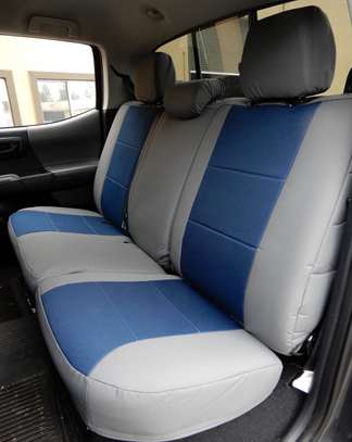 Car seat covers leather upholstery image 4