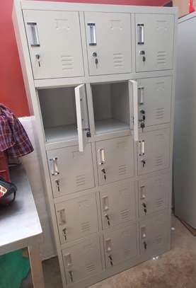 Office Cabinet: 15 Lock Compatmet Locker Steel File Cabinet image 2