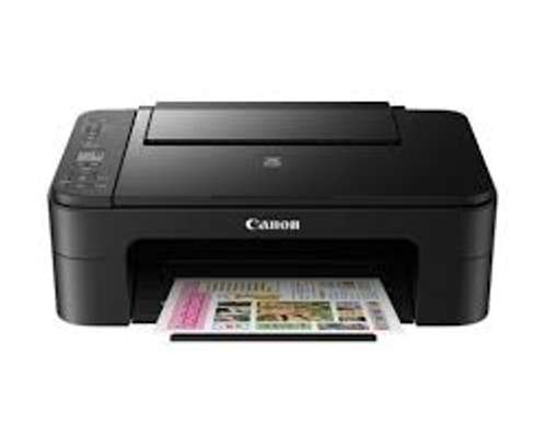 Canon Ts3140 (Wireless+Wired) Deskjet Colour Printer image 1