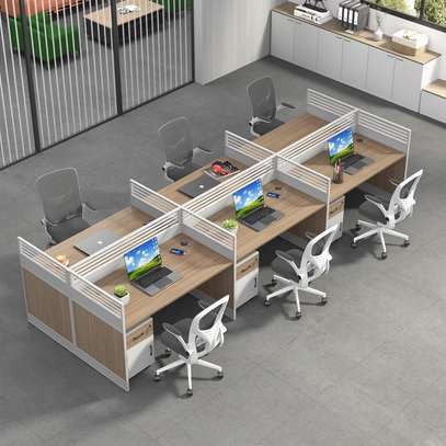 6-Way Modular Office Workstation image 3