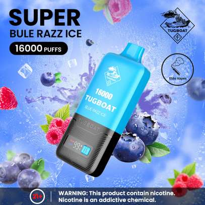 TUGBOAT SUPER 16000 Puffs Vape FULL KIT - Purple Rain Ice image 3
