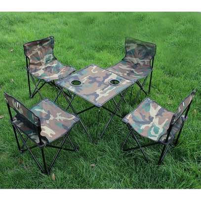 Utraportability 5 in 1 Folding  Barbecue Tables and Chairs image 4