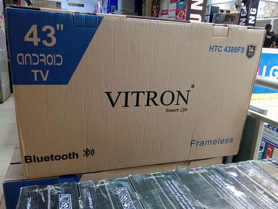 Vitron 43 inch smart android frameless TV image 2
