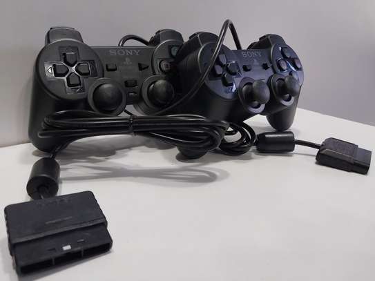 (PS2) Wired Controller for Sony PlayStation 2 - Black image 1