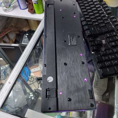RII RK100+ Backlit Gaming Keyboard,Rainbow LED Mechanical image 2