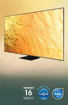 New SAMSUNG QLED 65 INCH QA65N800BA SMART FRAMELESS TV image 1