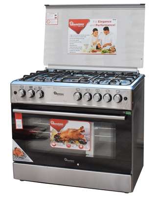 60X60 FJORD STAINLESS STEEL TOP COOKER image 1
