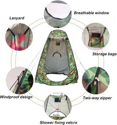 Portable Pop Up shower Tent  Camouflage image 2